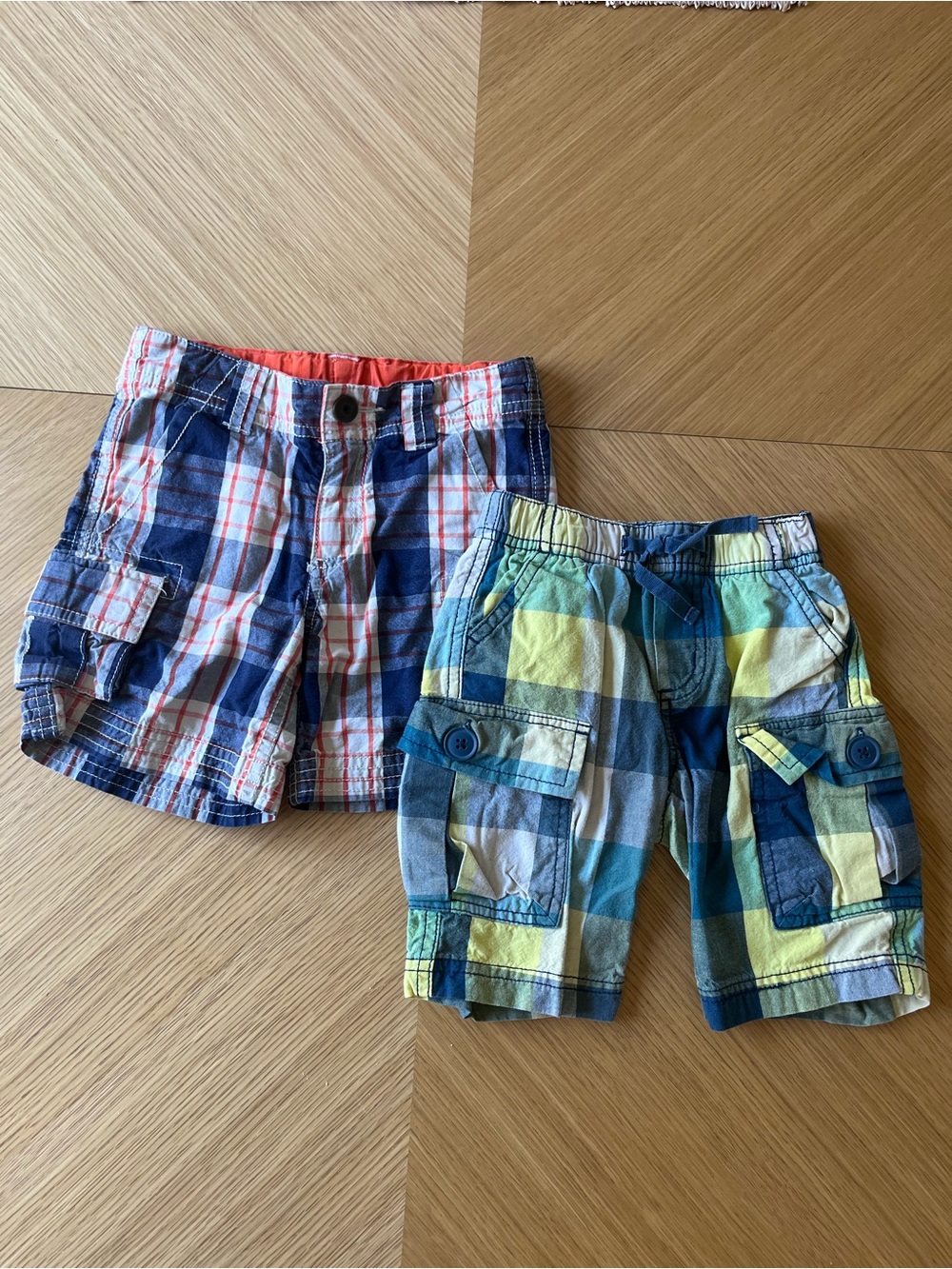 Tea Collection and Hanna Andersson | Plaid Shorts Bundle | Size 3T/90